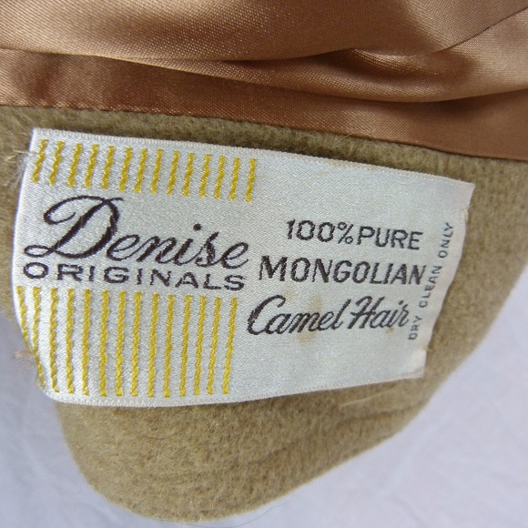 Denise Originals Medium Long  Camel Hair Coat - Picture 5 of 8